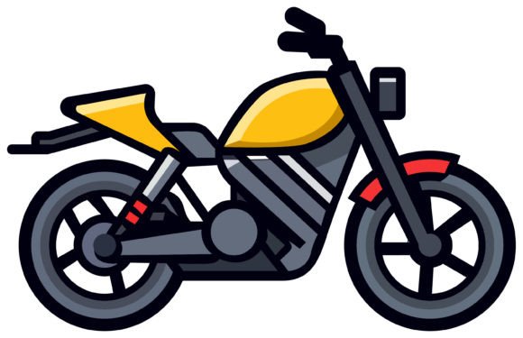 Download Illustration of Motor Cycle Vector - Motor Collection