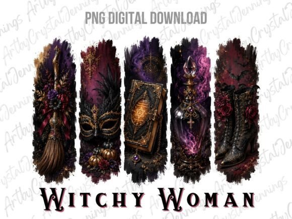 Download Witchy Woman Gothic Halloween PNG - Premium Resources
