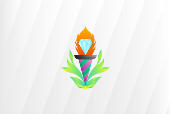 Download Torch Champion Diamond Fire Logo - Champion Collection