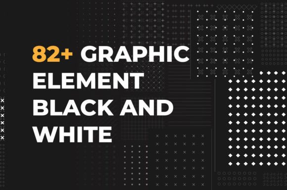 Download 82+ Graphic Element Black and White - Element Collection